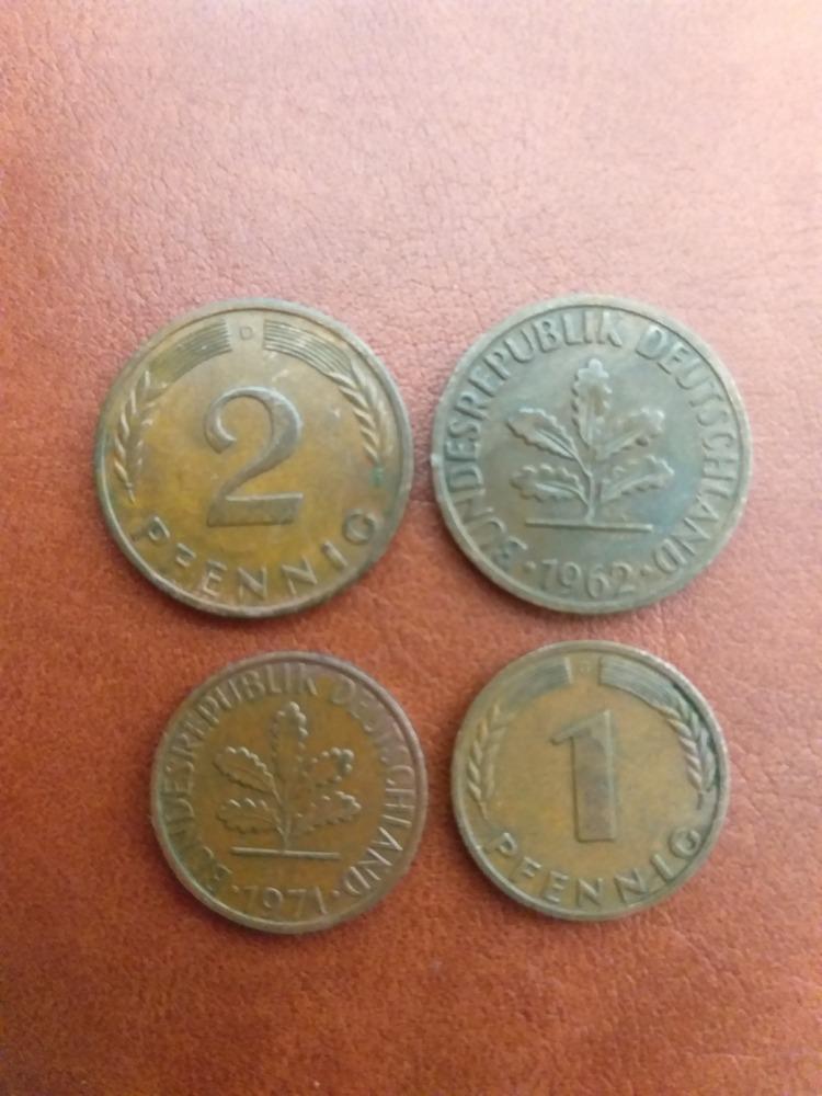 سکه پفنینگ آلمان شرقی قدیمی