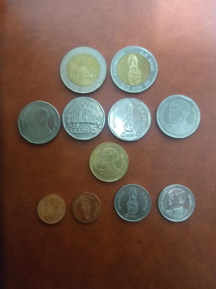 Colección de monedas de Tailandia